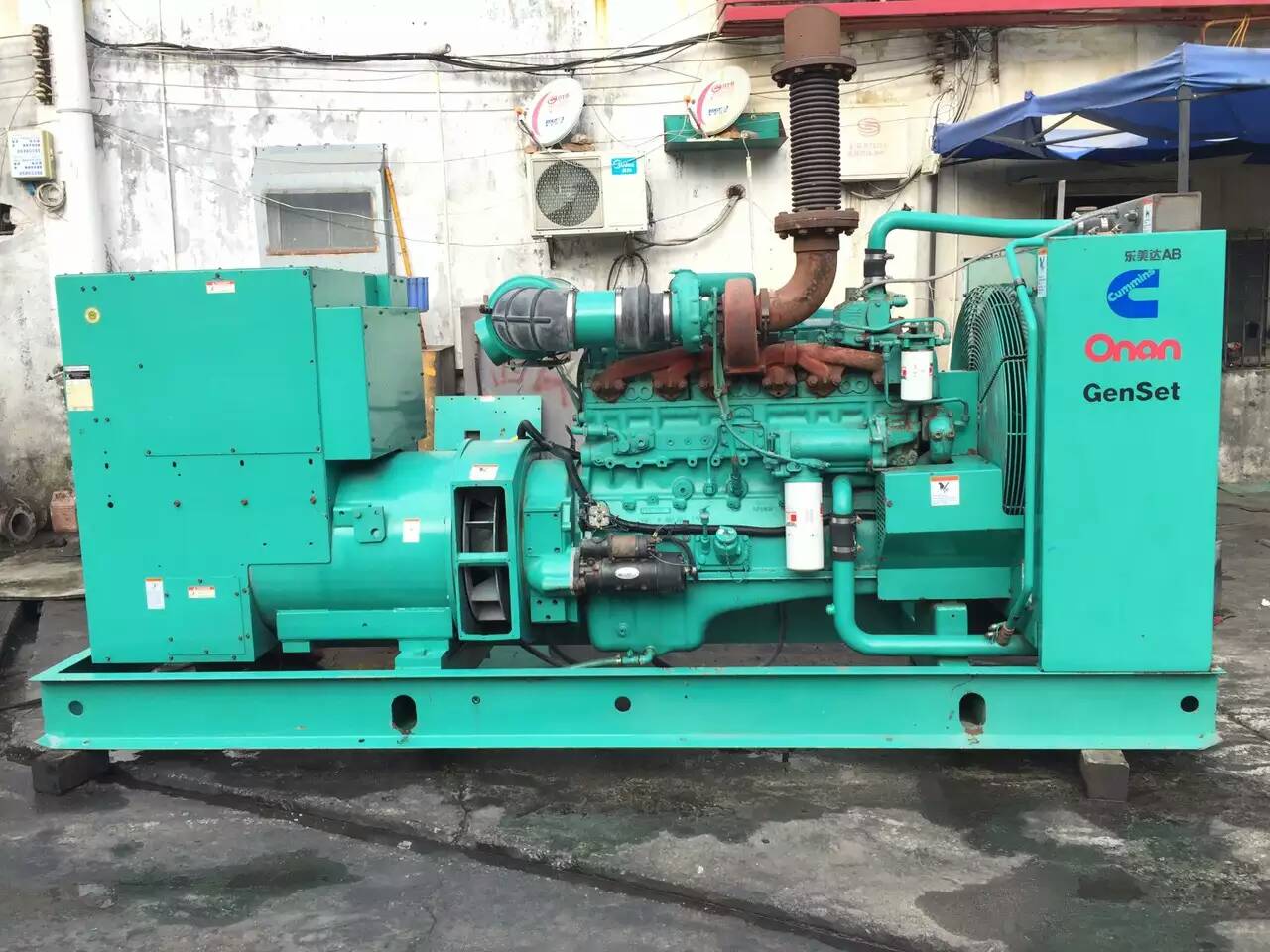 回民租赁发电机-柴油发电机不正常冒烟的原因